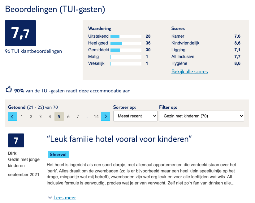 Aan de slag met conversie optimalisatie voor jouw webshop: 15 quick wins 5 Beoordelingen TUI Social Proof Joyca Kuijpers