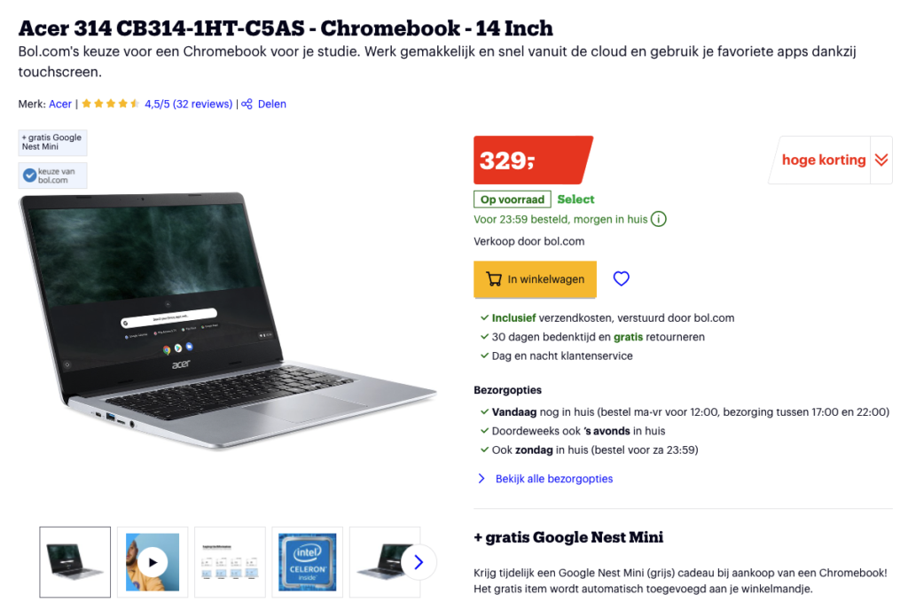 Aan de slag met conversie optimalisatie voor jouw webshop: 15 quick wins 4 Productpagina bol gebruik maken van video Joyca Kuijpers