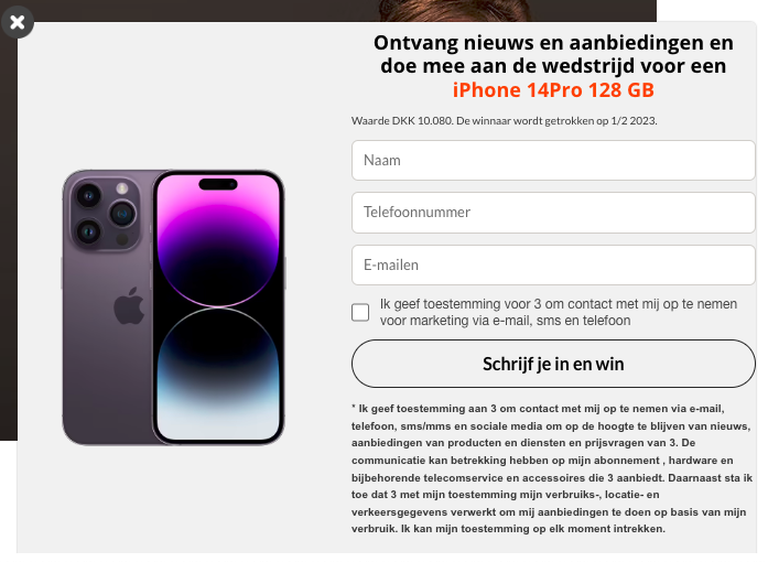 Aan de slag met conversie optimalisatie voor jouw webshop: 15 quick wins 23 Uitgeklapte pop up Joyca Kuijpers